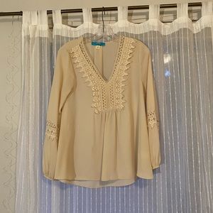 Cream Blouse